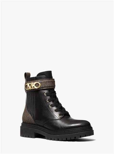 bottes parker michael kors|Parker Leather Boot .